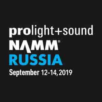 Welecom to Prolight+Sound NAMM RUSSIA Stand