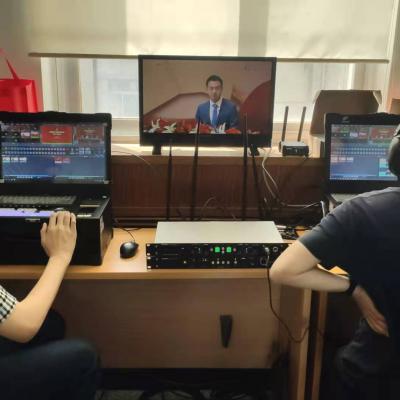 TELIKOU SKYLINE wireless intercom system was used for the live broadcast of the 