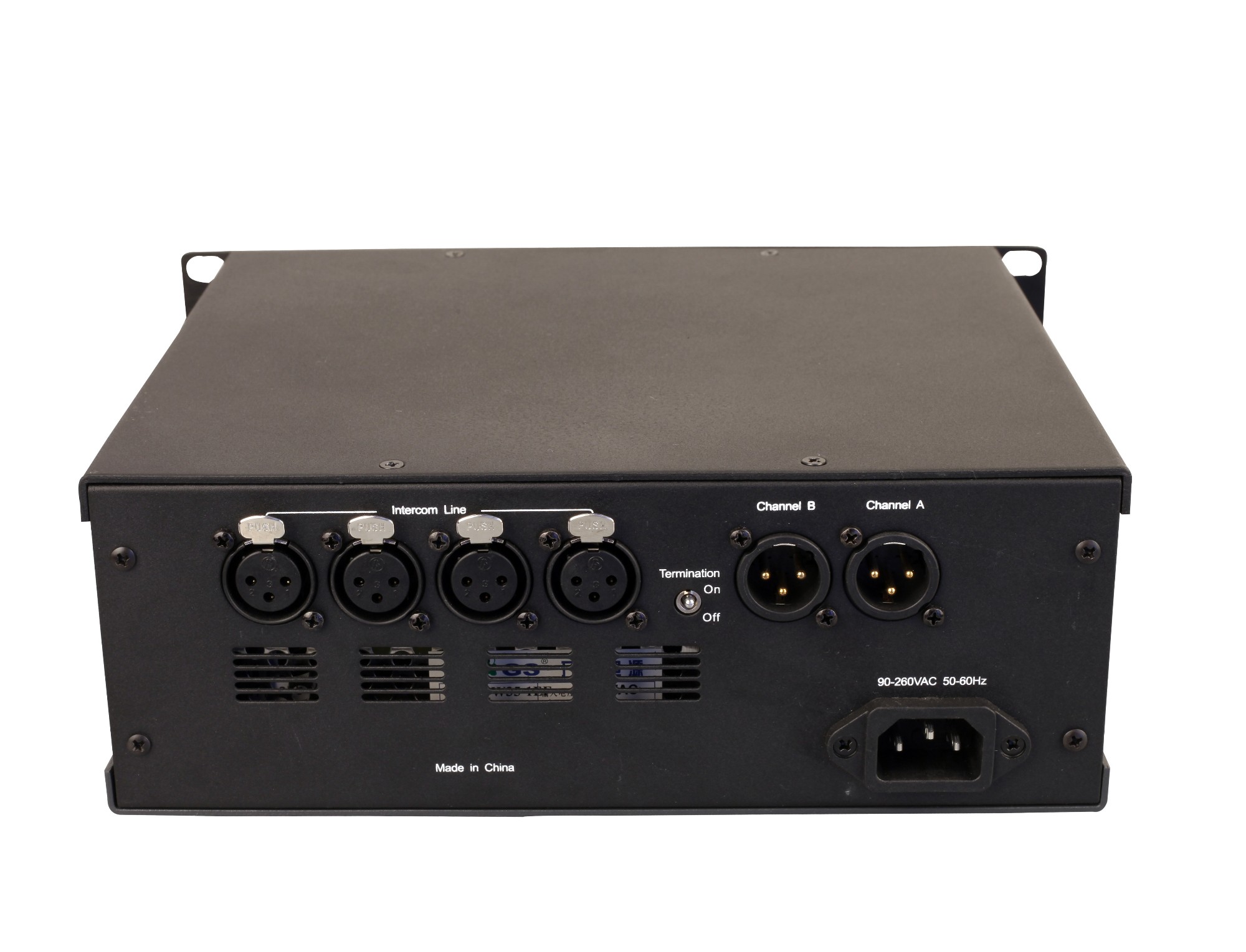 UTS-200 two channel speaker station for broadcast TV station theater studio room integration system