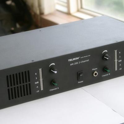 TELIKOU 2 Channel Stereo Audio Monitor Unit TELIKOU 2 Channel Stereo Audio Monitor Unit